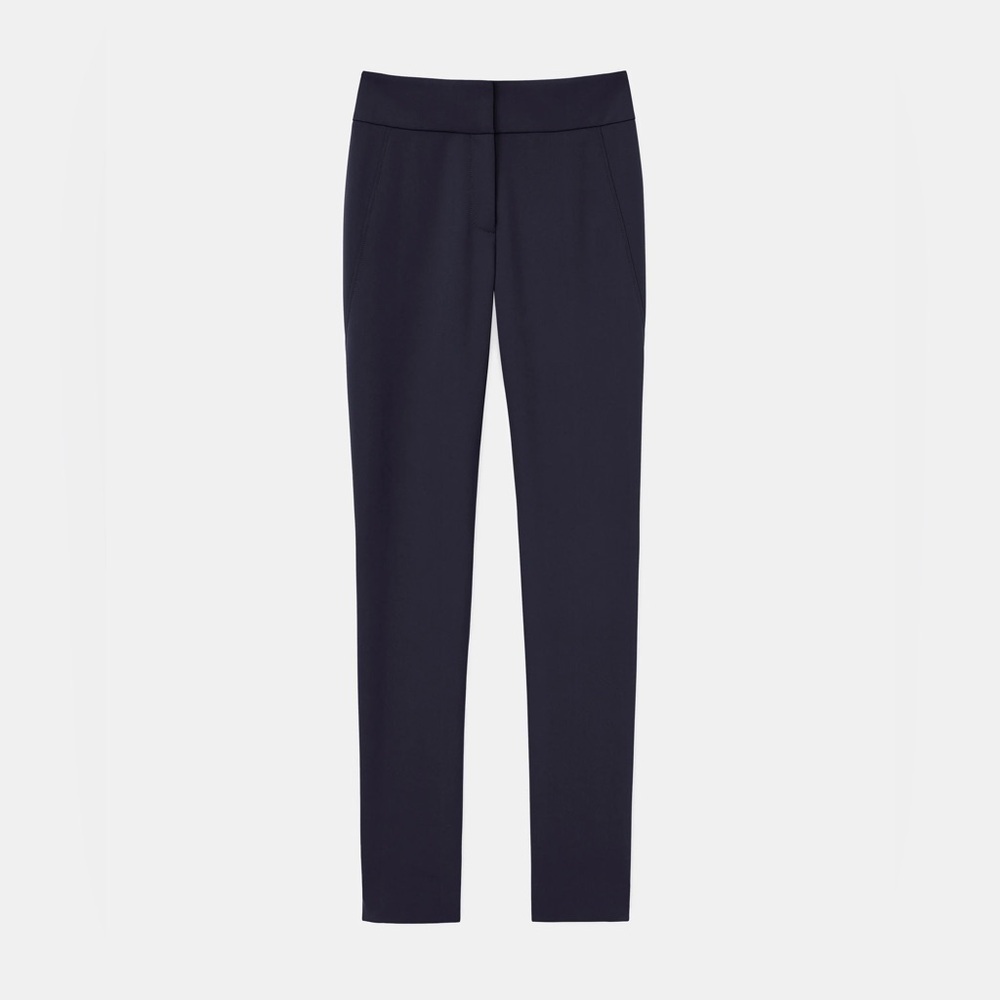 Lafayette 148 Ny Black Acclaimed Stretch Greenwich Pant (0093) (0094)
